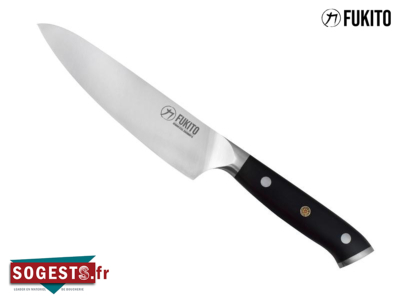 Couteau universel FUKITO Ebène X50, lame 15 cm
