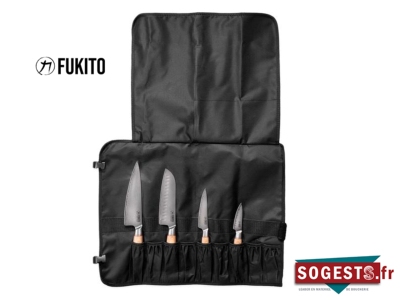 Trousse FUKITO 4 couteaux de cuisine Pakka San Maï